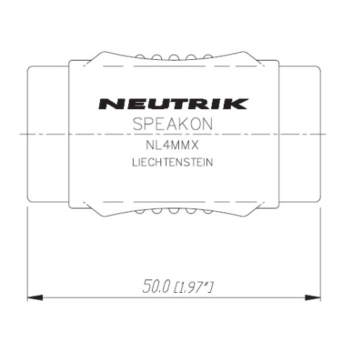 Neutrik sales speakon nl4mmx